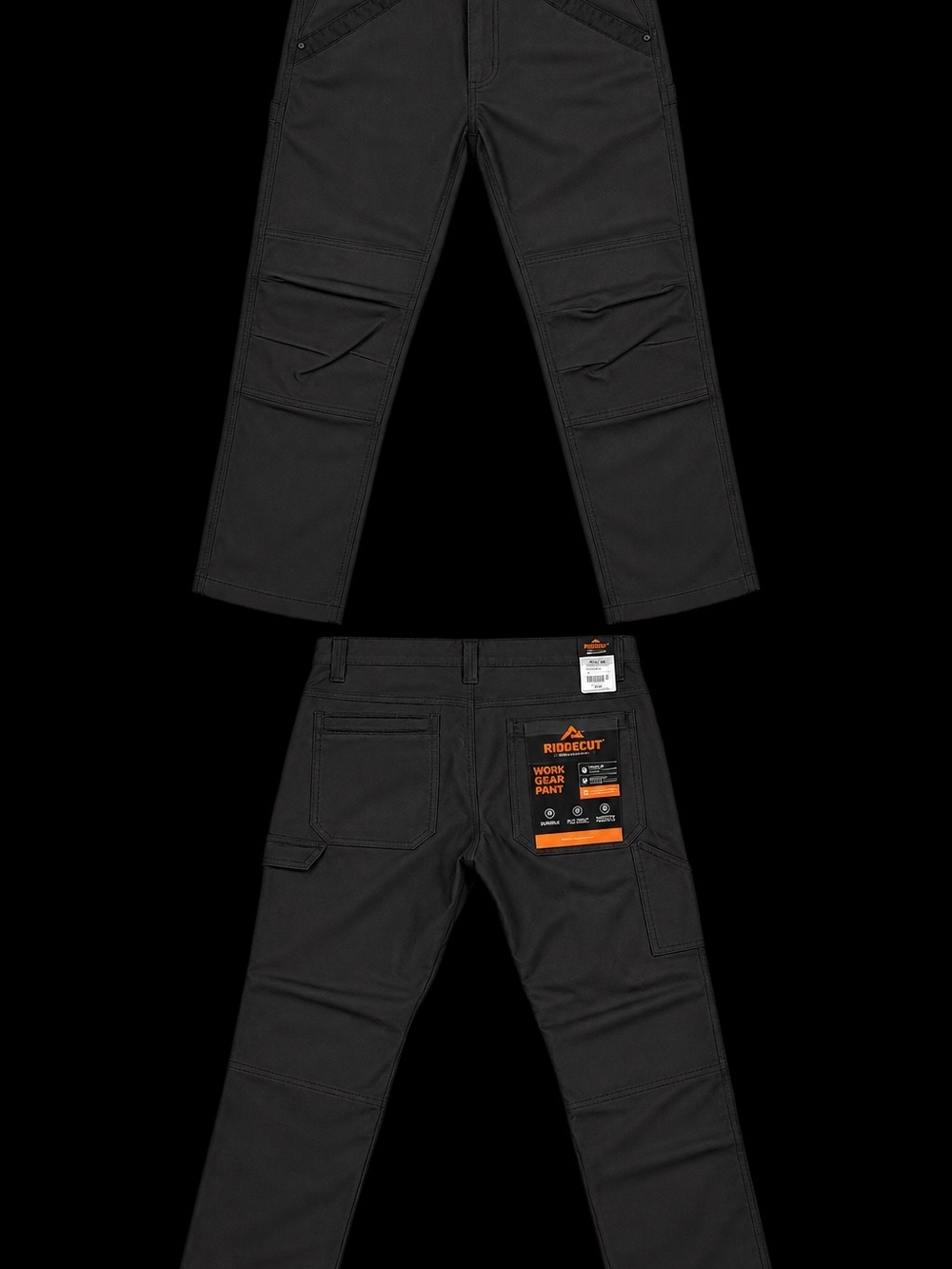 Black RIDGECUT toughwear Pants